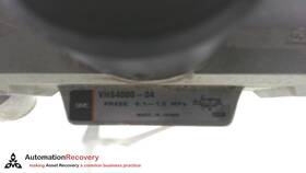 Vhs4000-04 Smc Residual Pressure Release Valve #298064 Vhs4000-04 Smc Residual Pressure Release Valve #298064