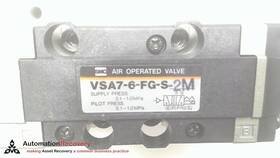 Vsa7-6-fg-s-2m Smc Series Nvsa Air Pilot Valve #298352