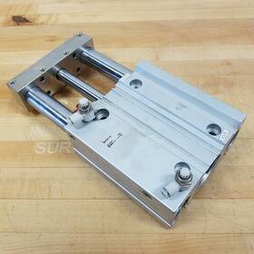 Mgps50-110 Sms Pneumatic Guide Cylinder 50mm Bore 110mm Stroke 1.0 Mpa - Used
