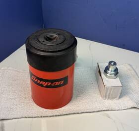 6ch20t02 Snap On Snap-on 20 Ton Hollow Cylinder Rebuilt With New Seals And Couplers Tested