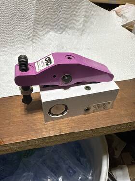 100117 Spx Hytec Retract Hydraulic Clamp 1200# Adjustable Force Model B Unteste