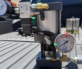 Sun W046744 Pneumatic Air Booster Piston Cylinder