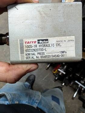 100s-1r6sd32n20t00-l Taiyo Double Acting Hydraulic Cylinder Fnip