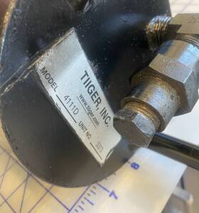 4111d Thiermann Tiiger Hydraulic Power Pole Puller Cyl Model 2800 Psi 63mm Bore