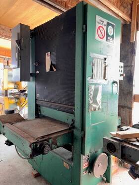 325-1hda Timesavers 24 Inch Timesaver Model #325-1hda 75 Hp Single Head Heavy Duty Belt Grinder/sander