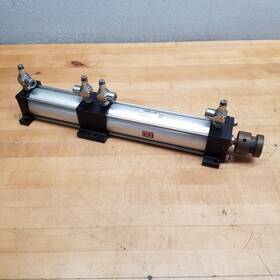Tac-b3777 Turn-act Pneumatic Cylinder Approximately 2-1/4 Inch Bore 3-1/2 Stroke