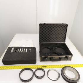 8620 United Tool Supply Unite-a-matic Gear Inspection Gauges Kit With Case