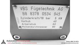 119008 Vbs Fugetechnik B8 8378 0534 945 #119008