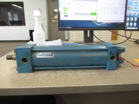 1aa10000 Vickers Te10gaca Hydraulic Cylinder 250 Psi 3.25/1x10 Used