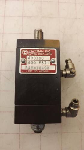 Ram-10-90 Zaytran 400389 Rotary Air Actuator T32897