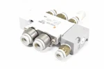 Smc SYA7120-C8F, Pneumatically Actuated 5/2-WAY Valve. Fixed Price $72.93.