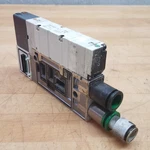 Smc VQC4401-5 Plug-in Solenoid Valve, Port, 0.2 1.0 Mpa, W/ Manifold Used. Fixed Price $36.55.