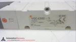 Smc VQC4300-5, Solenoid Valve, Press: 0.15-1.0MPA, See Desc #261637. Fixed Price $33.73.