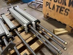 Parker 1P4MA0049910 Pneumatic Air Cylinder 26.5" Stroke 2.5 Bore. Fixed Price $450.00.