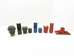 Attachments For Enerpac/blackhawk Cylinder Mixed Lot Of 9. Fixed Price $104.99.