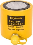 Lcyindu 50T Hydraulic Cylinder Jack Ram 2" 50MM Stroke Solid Single Acting. Fixed Price $119.00.