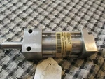 New Sheffer Air Cylinder 1/8" Bore Stroke 116437 For Quadramatics Centrifuge. Fixed Price $27.00.