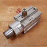 Smc RSDQB40-25T Pneumatic Stopping Cylinder, 40MM Bore 25MM Stroke Used. Fixed Price $39.89.