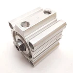 Smc Pneumatic Cylinder, Double Acting, Bore: 2", Stroke: 1", Ports: 1/4" Npt. Fixed Price $50.00.