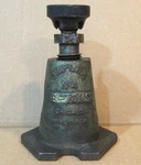 Vintage Simplex No. (4-P3) Cast Iron 8-TON Jack Works Fine. Fixed Price $39.50.