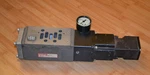 Numatics 92242U Valve With 0-160PSI Gauge. Fixed Price $65.00.