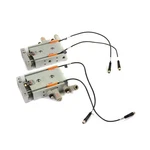 (lot Of Smc ECXSM25-30 Guide Cylinder W/ (2) Ifm MKN3000-BPKG/AS Switches. Fixed Price $50.29.