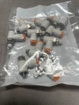 Smc AS1201F-U10/32-01J 1/8"TUBE X 10-32 Unf Thread One Touch Speed Controller. Fixed Price $37.99.