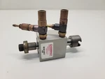 Good Used! Compact Heavy Duty Double Rod End Cylinder BFHD118X12. Fixed Price $19.51.