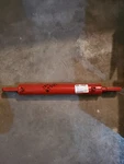 Cnh Hydraulic Cylinder 87517400 Red. Fixed Price $700.00.