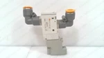 Smc SYJ712-5DO-01F-Q Solenoid Valve, See Desc #330216. Fixed Price $25.00.