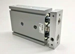 Smc CXSM32-50-Y7BWSC Used Cylinder Guided Dual Rod. Fixed Price $100.00.