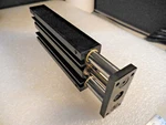 Tol-o-matic PB217-SK60-CB-TM2 Pneumatic Dual Rod Guided Table/ Cylinder. Fixed Price $75.00.