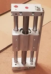 Smc CY1SG15-125Z A93VL Rodless Cylinder Slide Bearing Very Nice Condition. Fixed Price $199.98.
