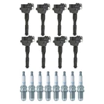 Bosch Ignition Coil Ngk Standard Spark Plug Kit For Bmw E38 E31 840CI V8. Fixed Price $441.95.