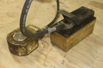 Enerpac M750 Cylinder Flat Jack Ram Pancake With Foot Pump. Fixed Price $650.00.