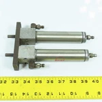 Bimba BF-093-D Double Acting Twin Air Cylinder Assembly 1-1/16" Bore 3" Stroke. Fixed Price $33.50.