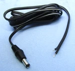 Philmore # TC258 6 Foot Male 2.5MM 5.5MM Coaxial Plug To Stripped End Cable. Fixed Price $7.39.