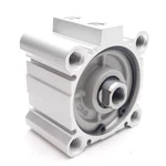 Smc NCQ2A63-15DZ Compact Cylinder, 63MM Bore, 15MM Stroke, 145PSI, NPT1/4 Ports. Fixed Price $60.00.