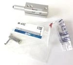 Smc MKB12-20LZ Rotary Cylinder, With MK-A012Z Clamping Arm, 1.0MPA. Fixed Price $205.00.