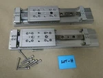 Smc MXW12-100B 2C1-91B 11 1/8" Oal Series Air Slide Table 2PC Lot H. Fixed Price $585.00.