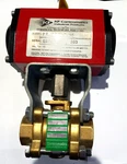 Kf Contromatics Pa 200 Dls M5 Actuator Attached B-6800 Ball Valve. Fixed Price $199.00.