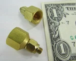 Clippard Brass Straight Swivel Fittings, 1/8 Npt Female/ #10-32 Adapter 15050. Fixed Price $8.99.