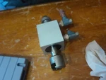 Compact Heavy Duty Double Rod End Cylinder 1/2" Stroke, 1-1/8" Bore BFHD118X12. Fixed Price $21.99.