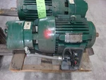 Toshiba BY7545LC2USH Brake Motor 3PH 7.5HP 1750RPM 213TC W/ Stearns 108704100QF. Fixed Price $750.00.