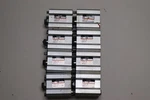 Lot Of 8 Pneumatic CQ2B20-20D Double Acting Compact Air Cylinder Smc Type + Moun. Fixed Price $55.97.