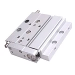 Smc MXF16-30 Pneumatic Slide Table, 16MM Bore, 30MM Stroke, M5, 0.7MPA Max. Fixed Price $250.00.
