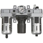 Klutch Air Compressor Filter Regulator Lubricator Combo, 1/2IN., 106 Cfm. Fixed Price $129.99.
