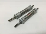 Lot Of Humphrey 8-D2EY-1/2 Double Rod End Cylinder 1/2" Bore, Stroke. Fixed Price $23.00.