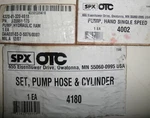 J35951-175 4320-00-060-6828 Otc 4180 Power Ram And Pump Set 17.5 Ton 2" Stroke. Fixed Price $2293.68.