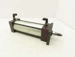 Norgren A0377B1 Pneumatic Air Cylinder 3.25" Bore 8" Stroke 250 Psi Flange Mt. Fixed Price $151.99.